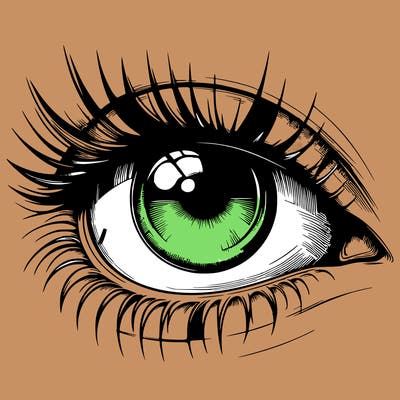 realistic eye