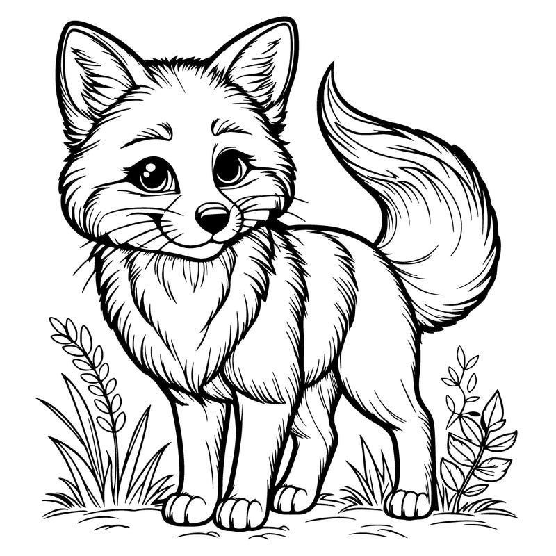 realistic fox