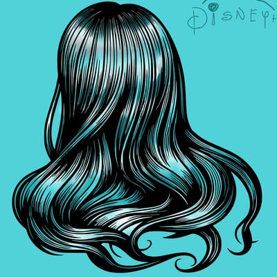 long realistic hair