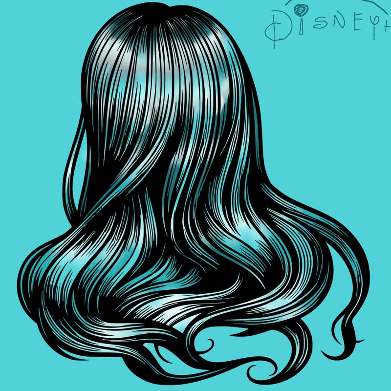 long realistic hair