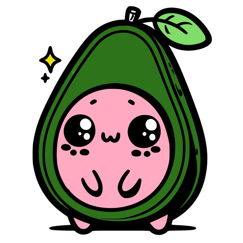 cute avocado