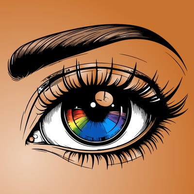 realistic eye