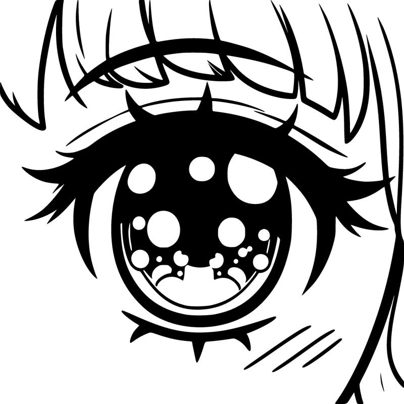 cute anime eye