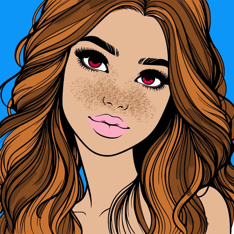 beautiful realistic girl