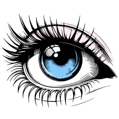 realistic eye
