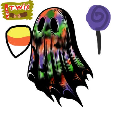 realistic creepy ghost