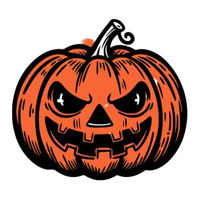 spooky pumpkin