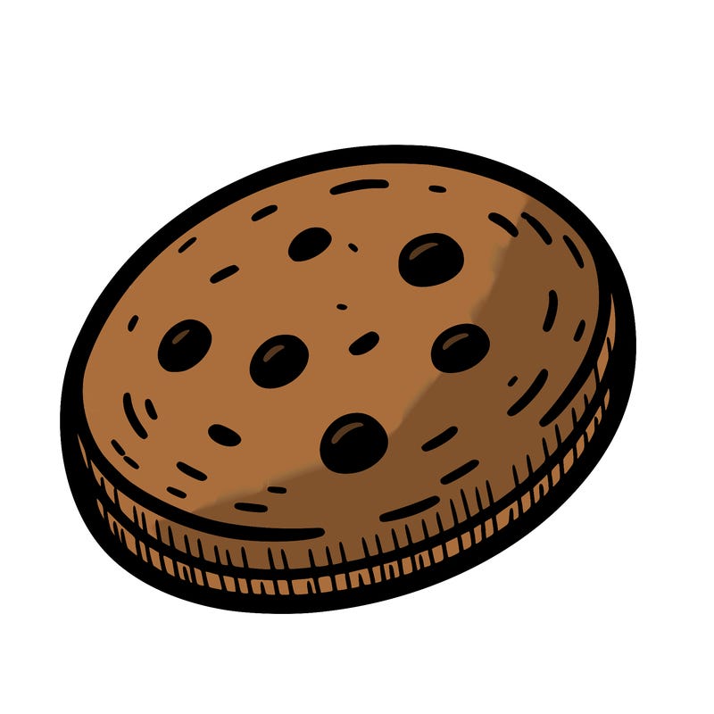 cookie with nothing on it