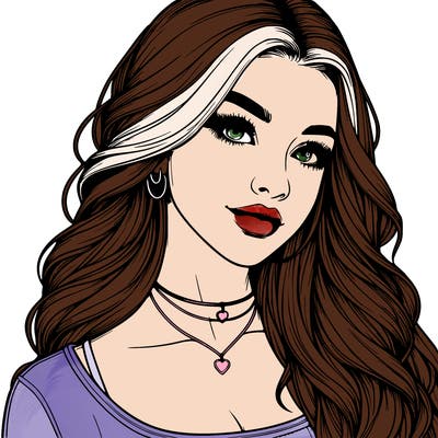 detailed realistic girl