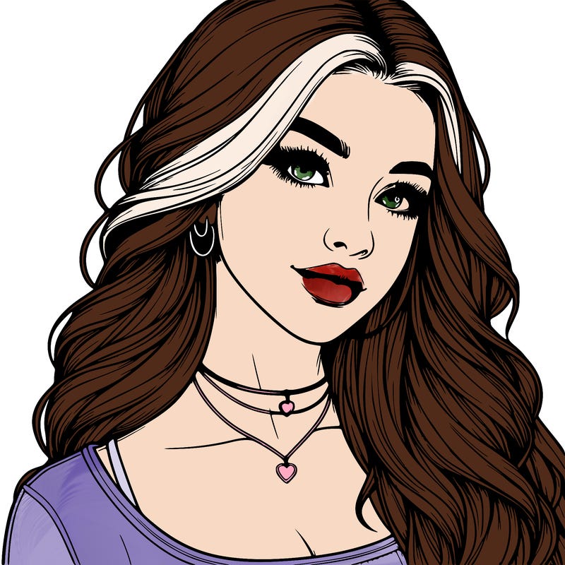 detailed realistic girl