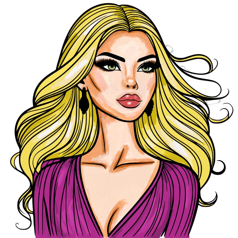 beautiful fashion woman