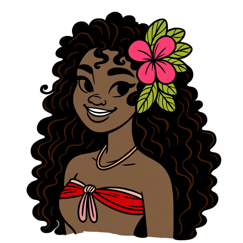 hawaiian black woman