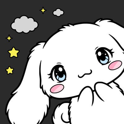 anime cinnamoroll cute fluffy