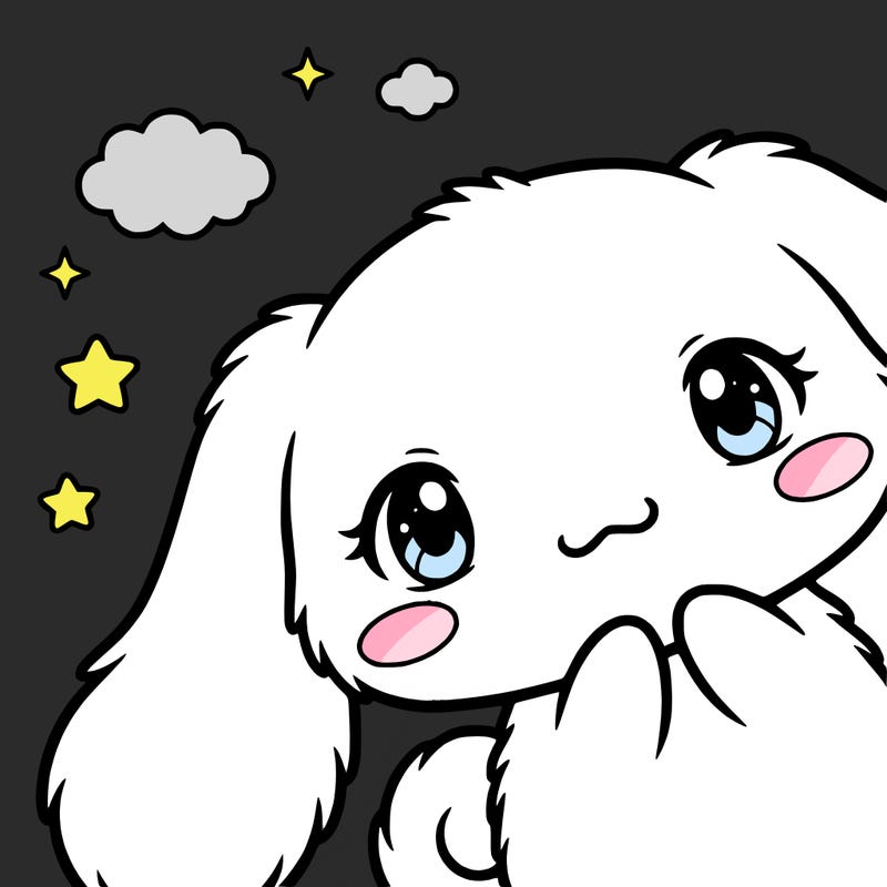 anime cinnamoroll cute fluffy