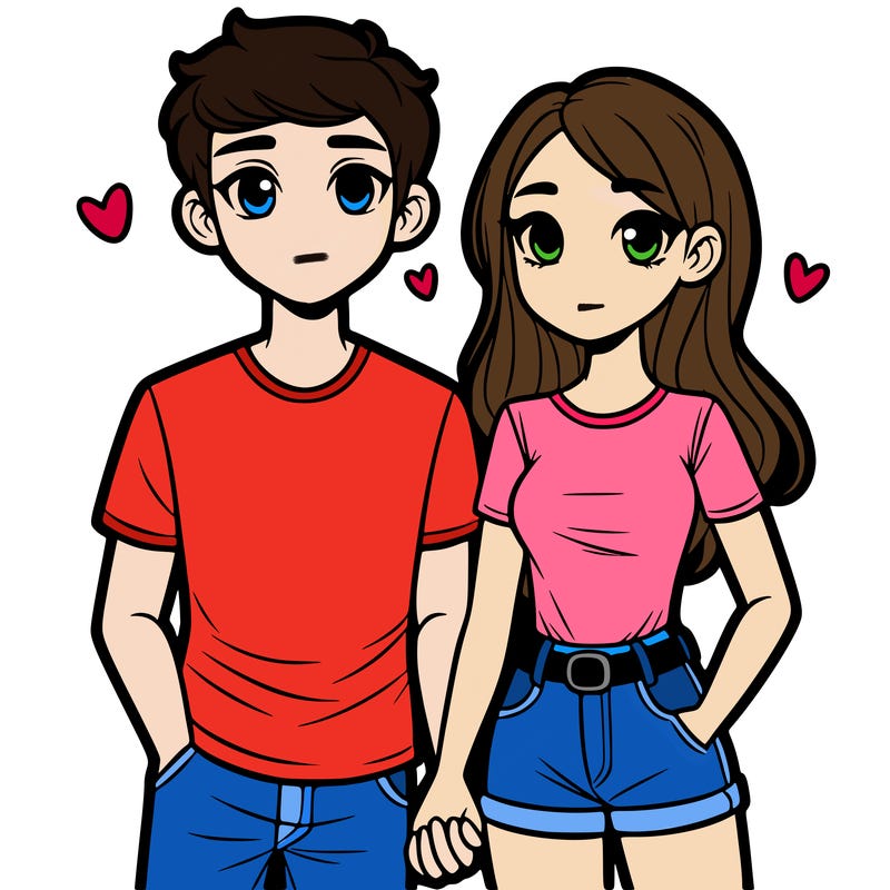 boyfriend and girlfriend