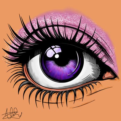 realistic eye