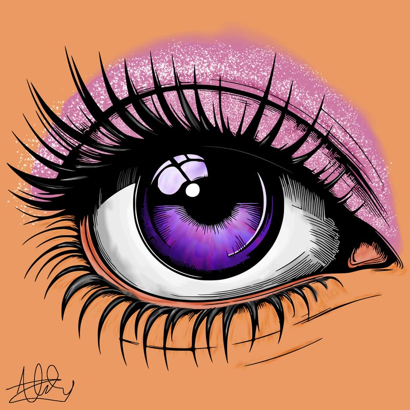 realistic eye