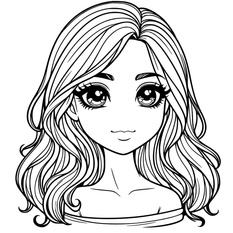 realistic beautiful girl