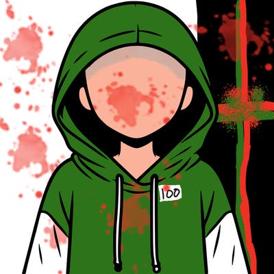 faceless girl in hoodie