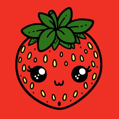 cute strawberry