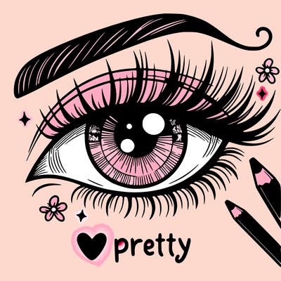 pretty eye