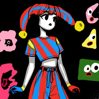 girl in a cute crop top