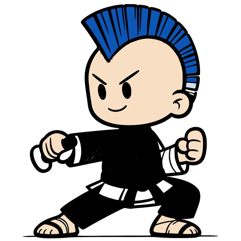 mohawk karate