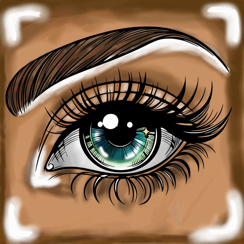 a beautiful eye