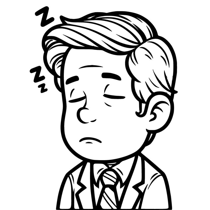 sleepy donald trump