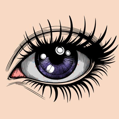 realistic eye