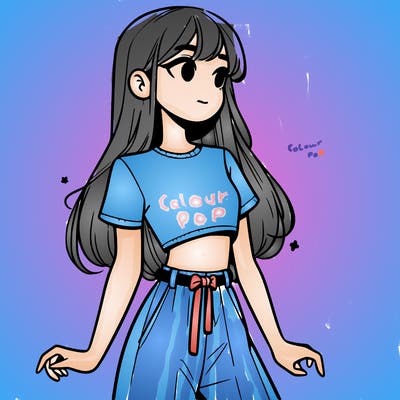 girl in a cute crop top