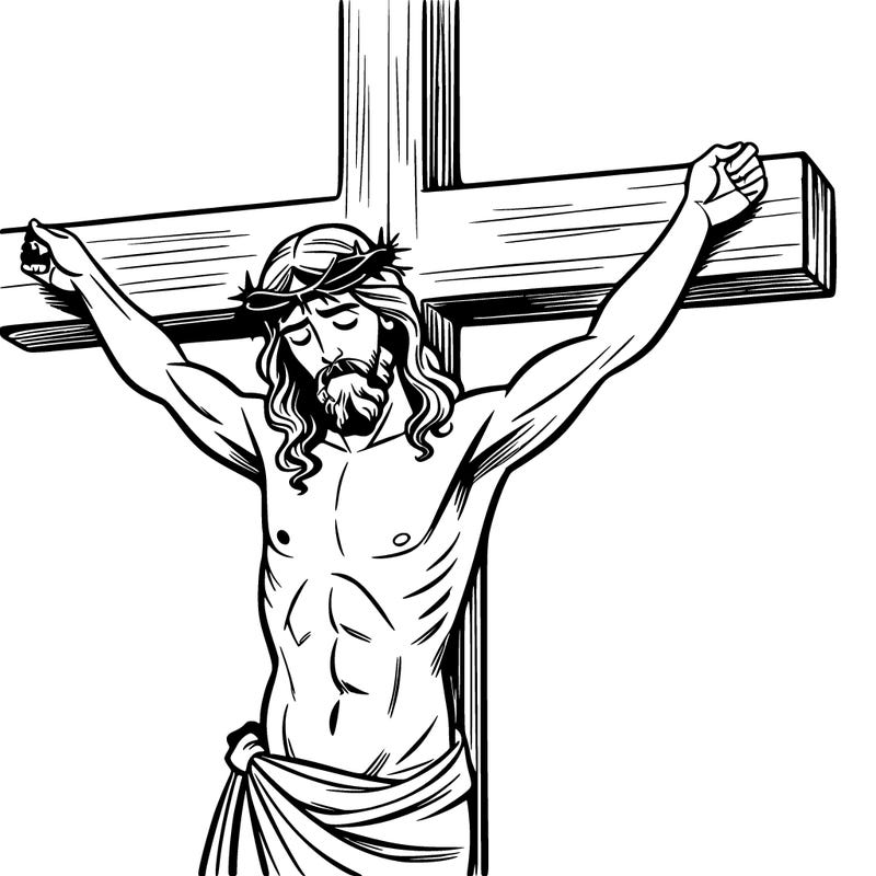 jesus on cross