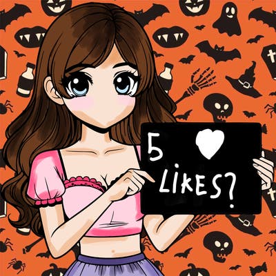 realistic pretty girl holding blank sign