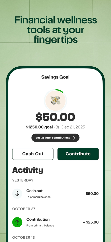 Interface do aplicativo Instacart Shopper Rewards mostrando um rastreador de metas de economia e atividade de transações.
