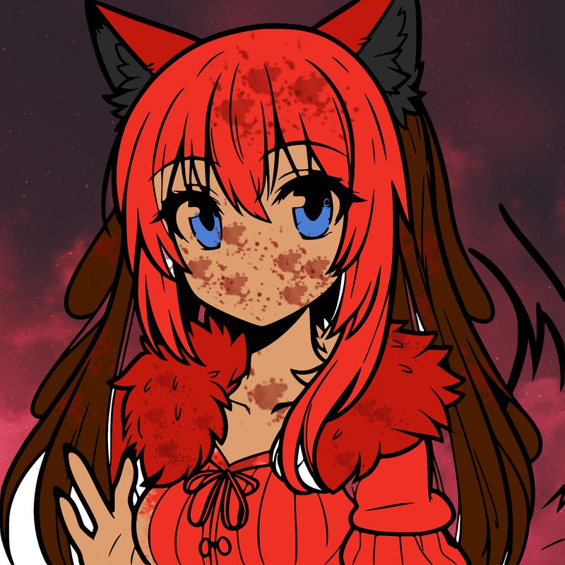 anime wolf girl