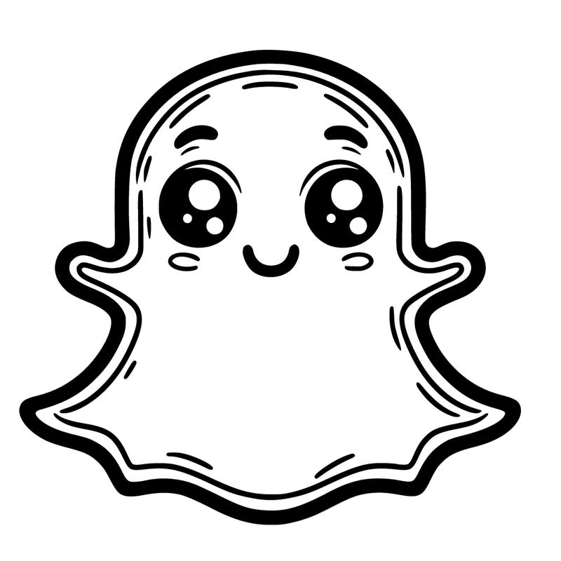normal snapchat logo
