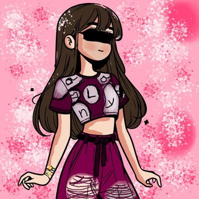 girl in a cute crop top