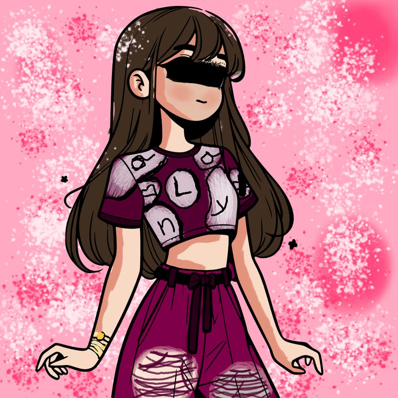 girl in a cute crop top