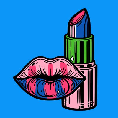 lips and lipstick