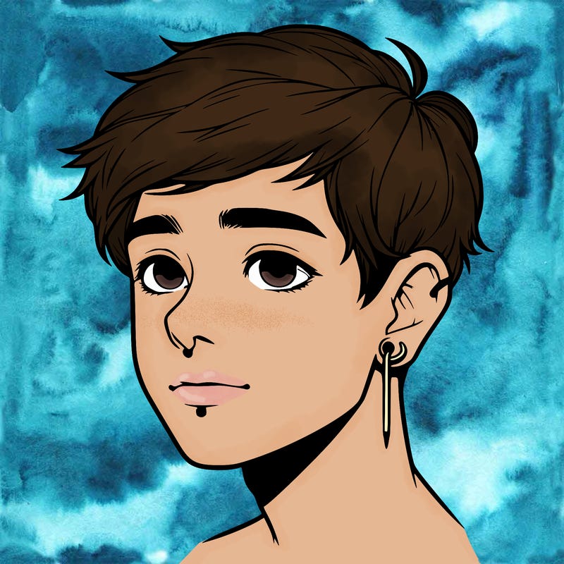 realistic boy percing