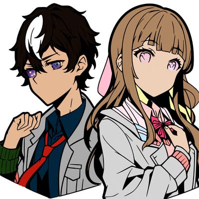 hot anime boy and girl