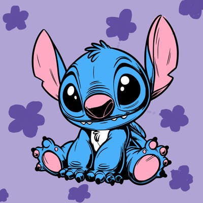 realistic stitch