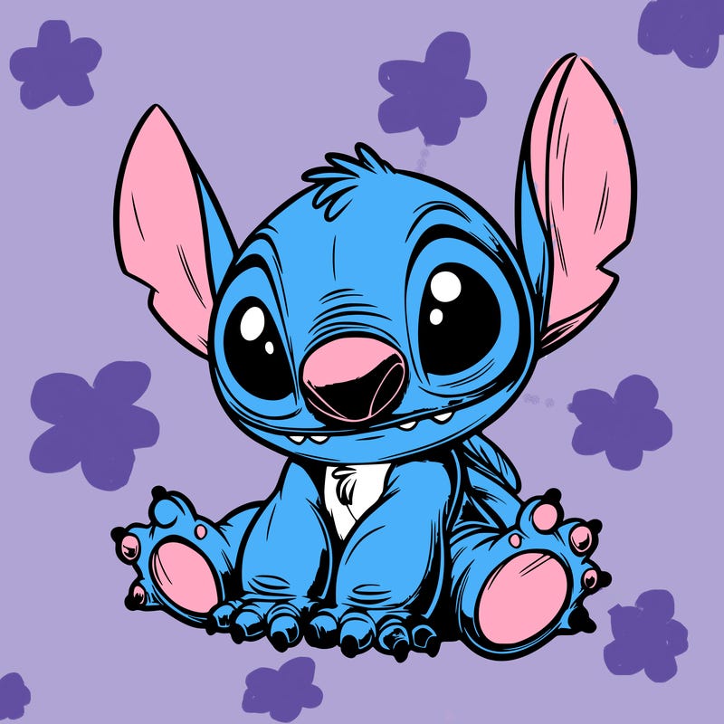 realistic stitch