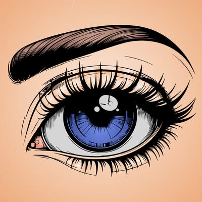 realistic eye