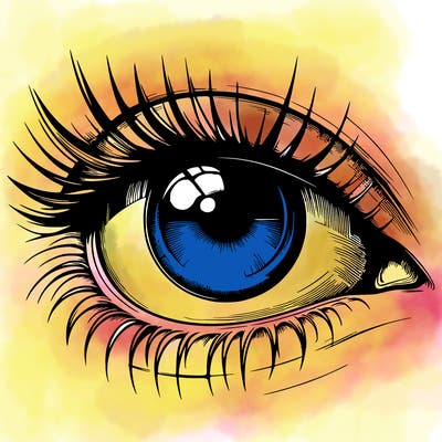 realistic eye