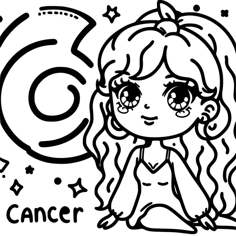 cancer ♋️ zodiac sign girl