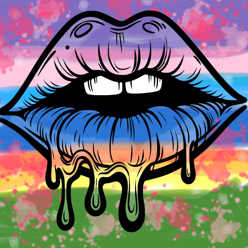 lips that look realistic and drip