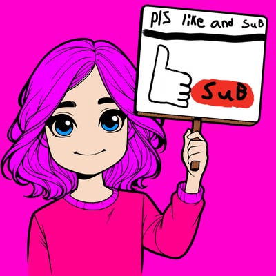realistic girl holding up a sign