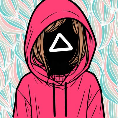 faceless girl in hoodie