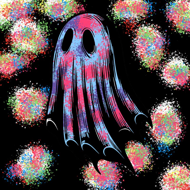 realistic creepy ghost